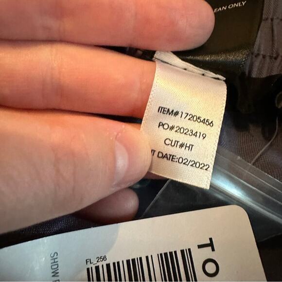 Torrid Slim Taper Stretch Linen Blend Mid Rise Cropped Pants Sz 18 Plus NEW - Picture 8 of 11